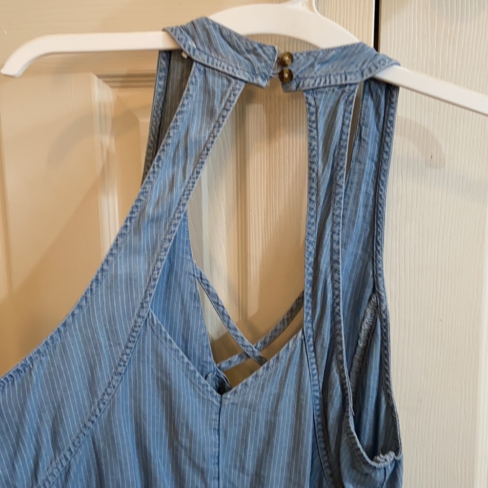 Denim romper - Picture 3 of 3